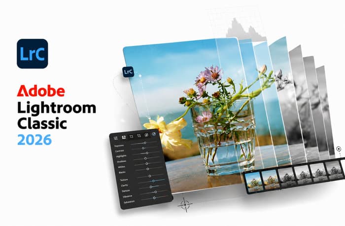 Adobe Lightroom Classic 2026 — edição e organização profissional de fotos